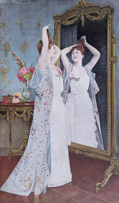 La Toilette, 1890 von Auguste Toulmouche